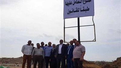 استرداد 6 آلاف فدان بغرب الإسكندرية