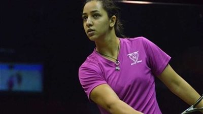 رنيم الوليلي تتأهل لدور الثمانية لبطولة الجونة للأسكواش