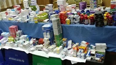 ضبط أدوية منتهية الصلاحية ودقيق مدعم بالبحيرة