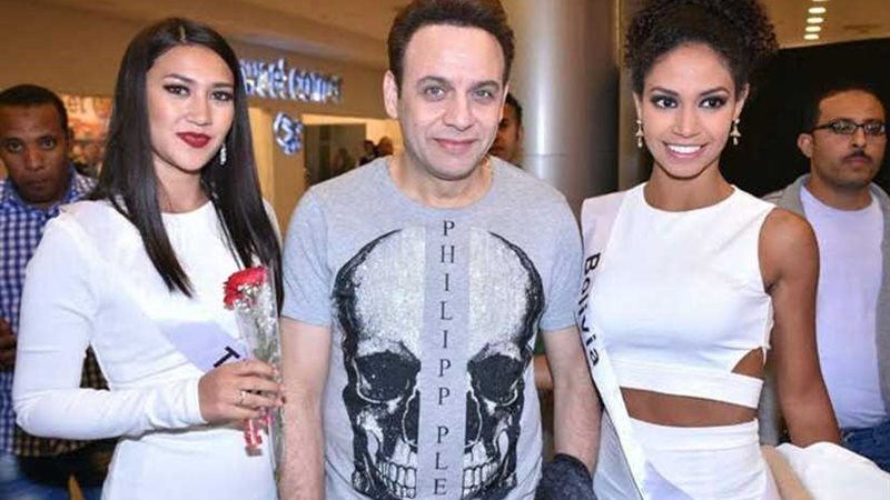 مصطفى قمر مع ملكات