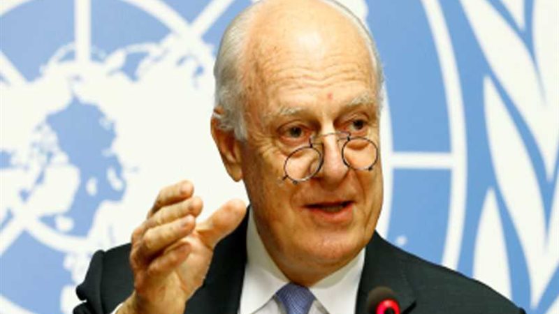 دي ميستورا: مبادرات