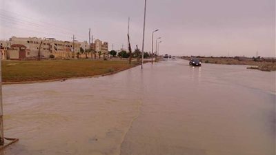 الإدارة العامة للمرور: غلق طريق الزعفرانة السخنة بسبب السيول