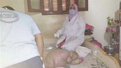 صحة الشرقية : استمرار تقديم الخدمة الطبية لمريضة الفيلاريا بالصوفية