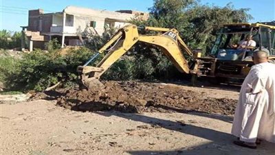 رفع 90 طن تراكمات قمامة في حملة بالمحمودية