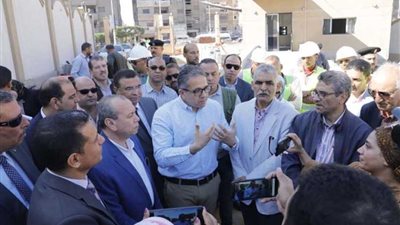 وزير الآثار يتفقد متحف كفر الشيخ