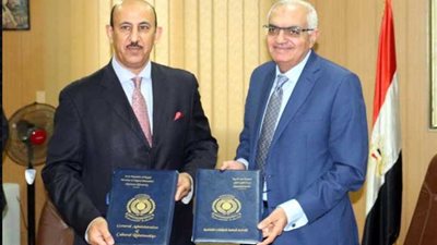 بروتوكول تعاون بين جامعة المنصورة والسفارة السعودية