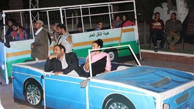 تفاعل كبير لجمهور العرض المسرحي 