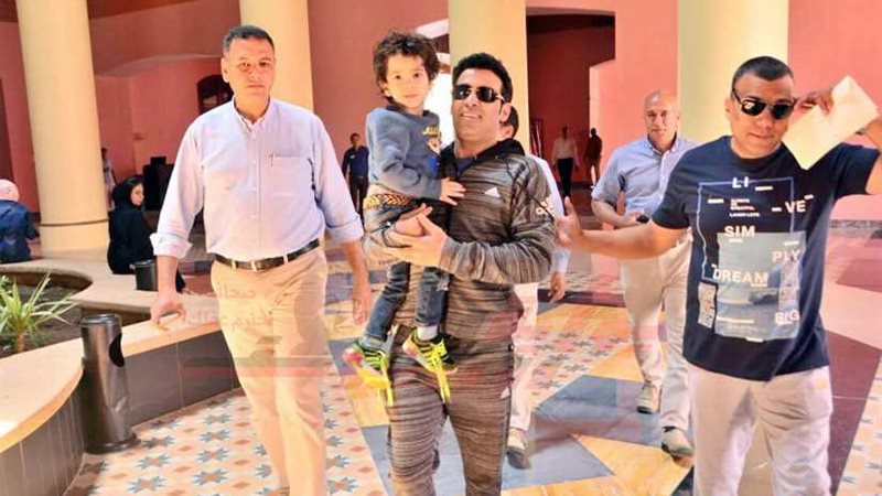 وصول سعد الصغير لإحياء