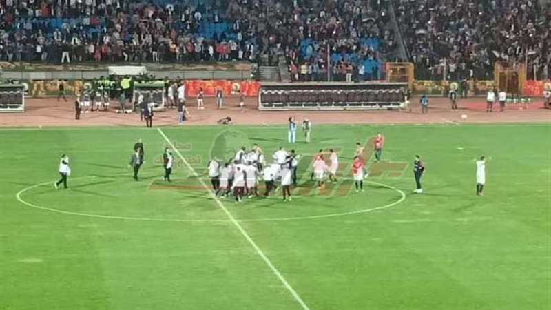 أبطال الأولمبي يحتفلون