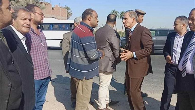 محافظ أسيوط يتفقد