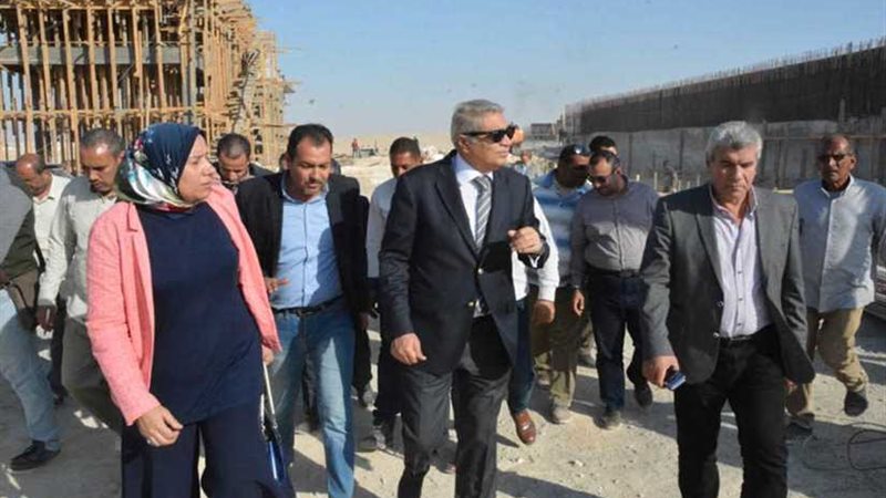 محافظ المنيا يتفقد
