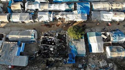 الأمم المتحدة: نشعر بالاشمئزاز جراء استهداف مخيم للنازحين شمال إدلب السورية
