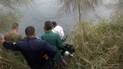 انتشال جثة شابين غرقا في مصرف 