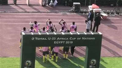 الجماهير المصرية في المدرجات تدعم جنوب إفريقيا قبل مواجهة غانا