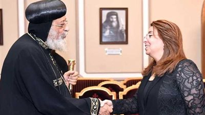 البابا تواضروس الثاني يهنئ غادة والي بمنصبها الأممي الجديد