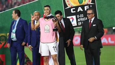 مصطفى محمد هدافاً لبطولة كأس أمم إفريقيا