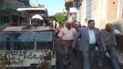 رفع 70طن قمامة في حملة لرفع كفاءة النظافة بالرحمانية