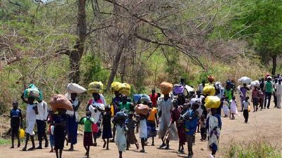 وفد دولي يتفقد أوضاع لاجئي جنوب السودان في ولاية النيل الأبيض السودانية