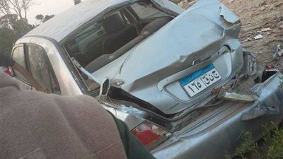 إصابة ٧ أشخاص إثر انقلاب ميكروباص في ترعة بالدقهلية