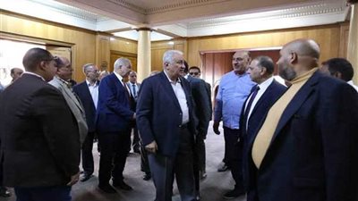 نقيب المحامين يتفقد لجان الجمعية العمومية المنعقدة غدا