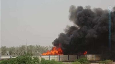انفجار مخزن أسلحة تابع للحوثيين بمحافظة الحديدة باليمن