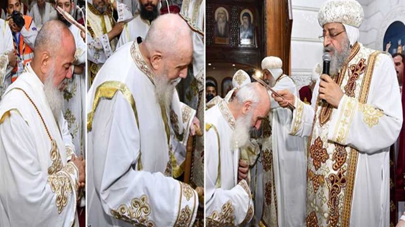 البابا تواضروس يُرسّم