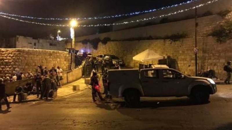 إصابة 8 فلسطينيين