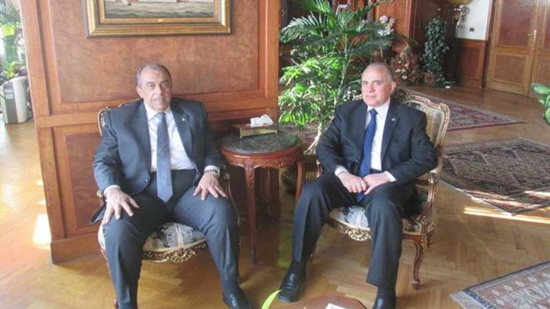 وزيرا الري والزراعة