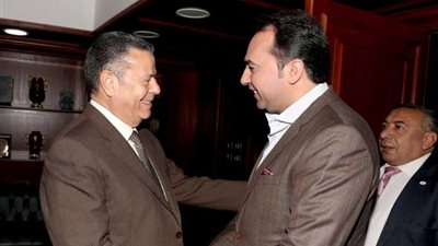 محافظ بني سويف يستقبل نائب وزير التعليم