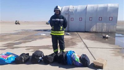 مطار الأقصر الدولي ينفذ تجربة طوارئ واسعة النطاق