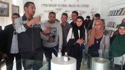 طلاب الكلية المصرية الصينية بـ