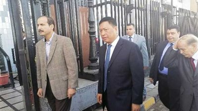 وفد قضائي صيني يشيد بالوسائل التكنولوجيا بمحاكم الإسكندرية