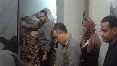 حملات تفتيشية علي محلات الطالبية