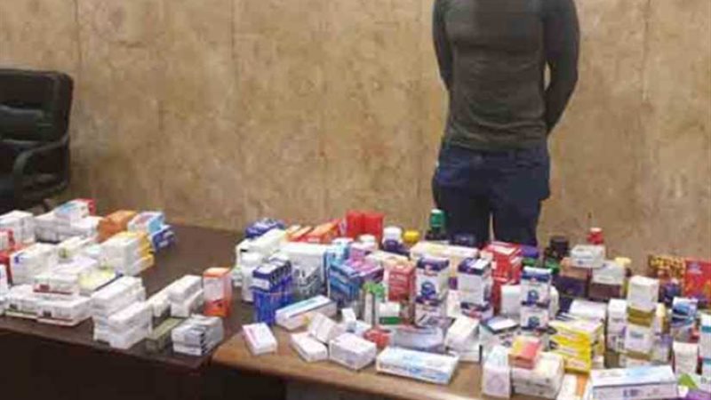 سقوط صيدلي بالقاهرة