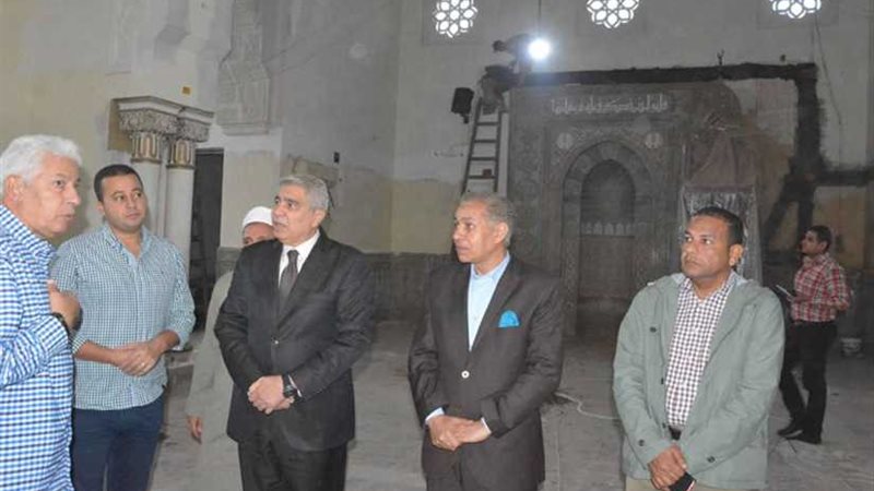محافظ المنيا يتفقد