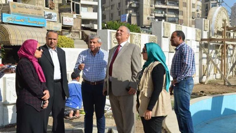 الحشاش يتفقد تطوير