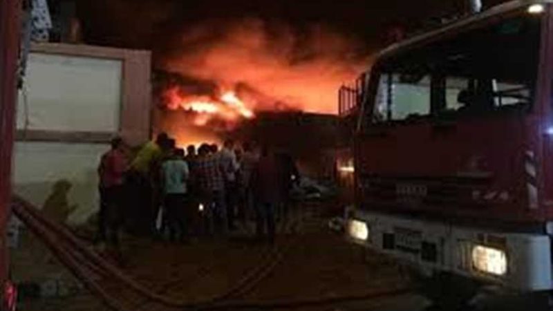 السيطرة على حريق