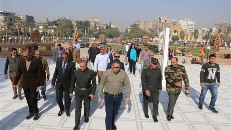 وزير الآثار يستقبل