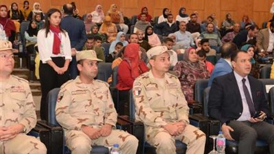 انطلاق الندوة التاسعة عشرة للقوات المسلحة في رحاب جامعة أسيوط بحضور قائد قوات الدفاع الشعبي والعسكري