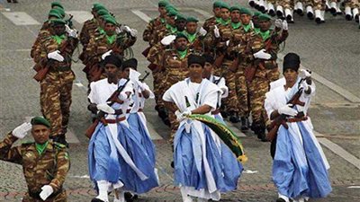 الجيش الموريتاني يحتفل بعيد الاستقلال بوسط العاصمة نواكشوط