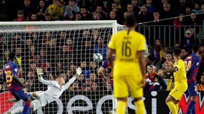 برشلونة يفوز على بوروسيا دورتموند ويتأهل لثمن نهائية الأبطال