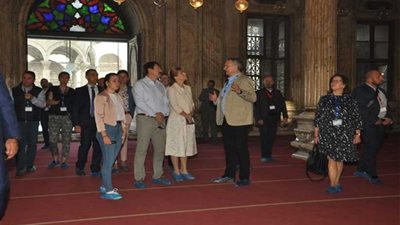 رئيس المجر يزور القلعة.. صور