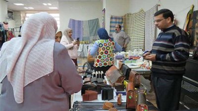 ختام معرض «التراث المصري والحرف اليدوية» بوزارة المالية 