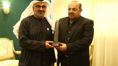هشام حطب يستقبل وفد مجلس أبو ظبي الرياضي بحضور رئيس اتحاد الجمباز.. (صور)