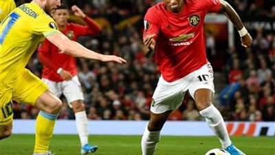 مانشستر يونايتيد يخسر أمام إف سي أستانا الكازاخستاني 1-2 بالدورى الأوروبي