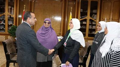 سيناء الأمل والمستقبل في حوار لطالبات مدرسة ثانوية مع محافظ شمال سيناء