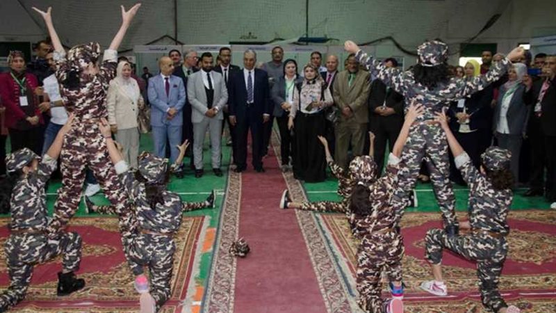 افتتاح ملتقى التوظيف