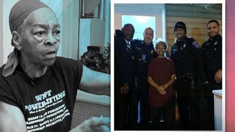 سقوط لص في قبضة لاعبة