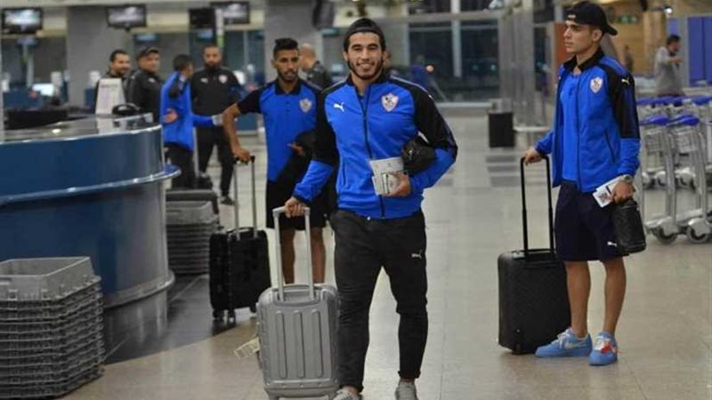 الزمالك يصل أديس