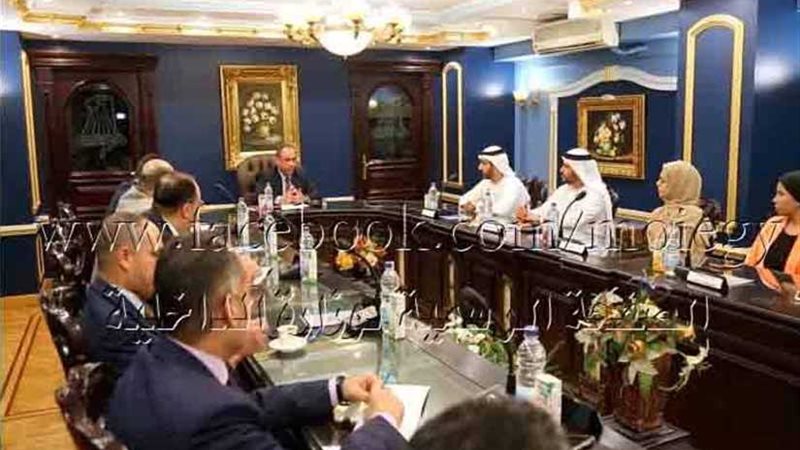 زيارة وفد من مركز